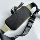 Mens Casual Bags STON FW24 Nylon Embroidered Shoulder Crossbody Breast Bag