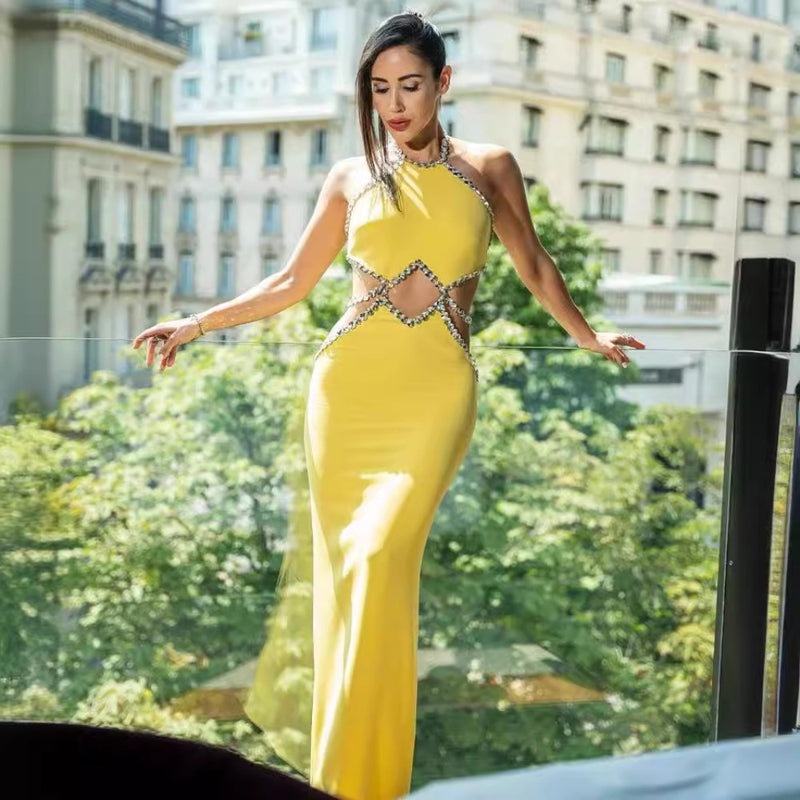 Women Dresses Banquet Party Gown Dress (Ont0408)
