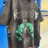 saint m t shirts s.m skull bat graphic crew neck pullover short sleeve t-shirt