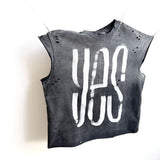 saint m t shirts s.m letter print limited edition pullover casual tank top