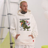 Men Hoodie Retro Hooded Sweater Men's and Women's Hip Hop Loose Casual Pullover