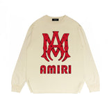 Amiri Long Sleeved Shirt Printed Trendy Pure Cotton