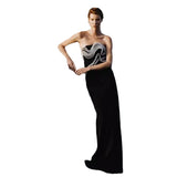 Women Dresses Red Carpet Party Dress Long Dress (Ont0408)
