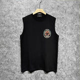 Amiri tank top oil painting flying eagle printing