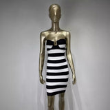 Women Dresses Summer Bandage Dress Sexy Party Dress Skirt (Ont0408)