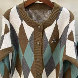 Women Knitted Cardigan Sweater Spring and Autumn Top