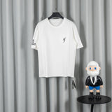 Ch hip-hop t shirts high street ch crow wash room kyosuke co-branded short-sleeved t-shirt printing short-sleeved casualeasiest for match american style