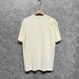 Amiri t shirts rainbow letter printing short sleeve
