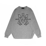 Amiri Long Sleeved Shirt Printed Trendy Pure Cotton