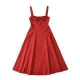 Women Dresses Summer Vest Dress Sexy Dress (Xds0414)