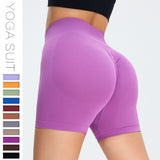 Women Yoga Sports Shorts Workout Shorts
