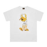Drew house t shirt d@ew cartoon character printing round neck short sleeves