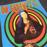 saint m t shirts s.m. madonna and child earth vintage print short sleeve tee