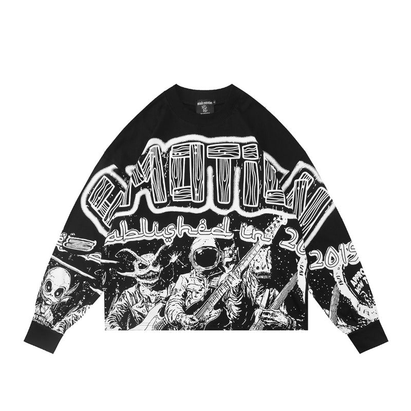 Mixed Emotion Long Sleeved Shirt
