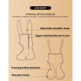 Shapewear bodysuit high waist tummy control, hip lift