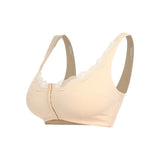 Full figure bra - wireless lace lightly lined