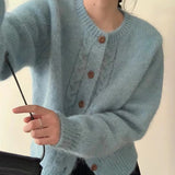 Women Knitted Cardigan Autumn Knitted Cardigan Sweater Coat