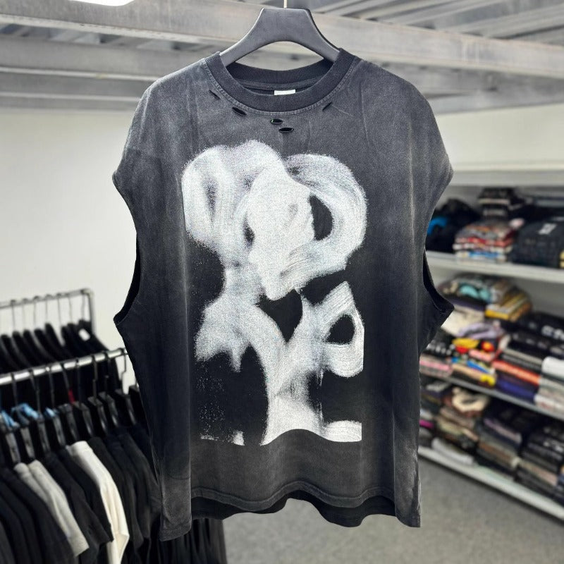saint m t shirts s.m. alien graphic crewneck pullover tank top