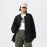 Unisex Jacket Autumn Corduroy Stitching Jacket