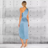 Women Dresses Split Sexy Dress Long Dress Dress (Zns0409)