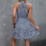 Beth Dutton Wardrobe Spring/Summer round Neck Sleeveless Floral Dress