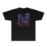 Gallery Dept T Shirt Retro Printed Loose Short-Sleeved Shirt