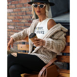 Women Trench Coat Double-Sided Velvet Long Sleeve Lapel Breasted Solid Color Mid-Length Plush Coat
