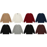 Rl ralph lauren pony knit wool sweater - couple's warm fall/winter crewneck top - casual relaxed fit
