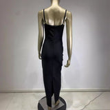 Women Dresses Bandage One-Piece Dress Suspender Flower Dress (Ont0408)