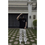 Ch hip-hop t shirts ch croo short-sleeved couple sanskrit letter character printingloosecasualpure cotton american style