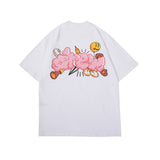 Drew house tshirt r d@ew cartoonthemed small print crew neck pullover short sleeve