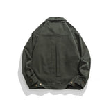 Unisex Jacket Vintage Overalls Jacket Casual Jacket
