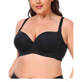 Full figure bra push-up adjustable type