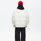 Unisex Jacket Winter Loose Zip down Jacket