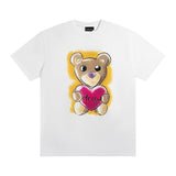 Drew house tshirt collection d@ew heart bear graphic crew neck pullover short sleeve wholesale single piece