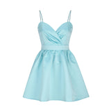 Harlem Nights Outfits Summer Dress Pleated Suspender Dress Sexy Skirt