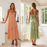 Women Dresses Halter Dress (Jkw0408)