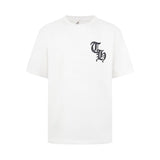 Ch hip-hop t-shirts ss heavyweight ch cropped short-sleeve tee - premium embroidery, leather accents, minimalist, trendy, casual, and versatile