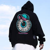Men Hoodie Cartoon Printed Hoodie Men and Women