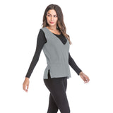 Women Knitted Sweater V-neck Knitted Keep Warm Outerwear Vest