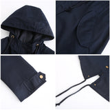 Women Trench Coat Anorak Women Spring and Autumn Coat Loose