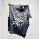 saint m t shirts s.m. purple flame motorcycle limited edition crew neck pullover tank top