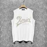 Amiri tank top letter printing