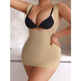 Shapewear tank top supports the chest tightens the abdomen