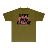 Gallery Dept T Shirt Retro Printed Loose Short-Sleeved Shirt (part2)