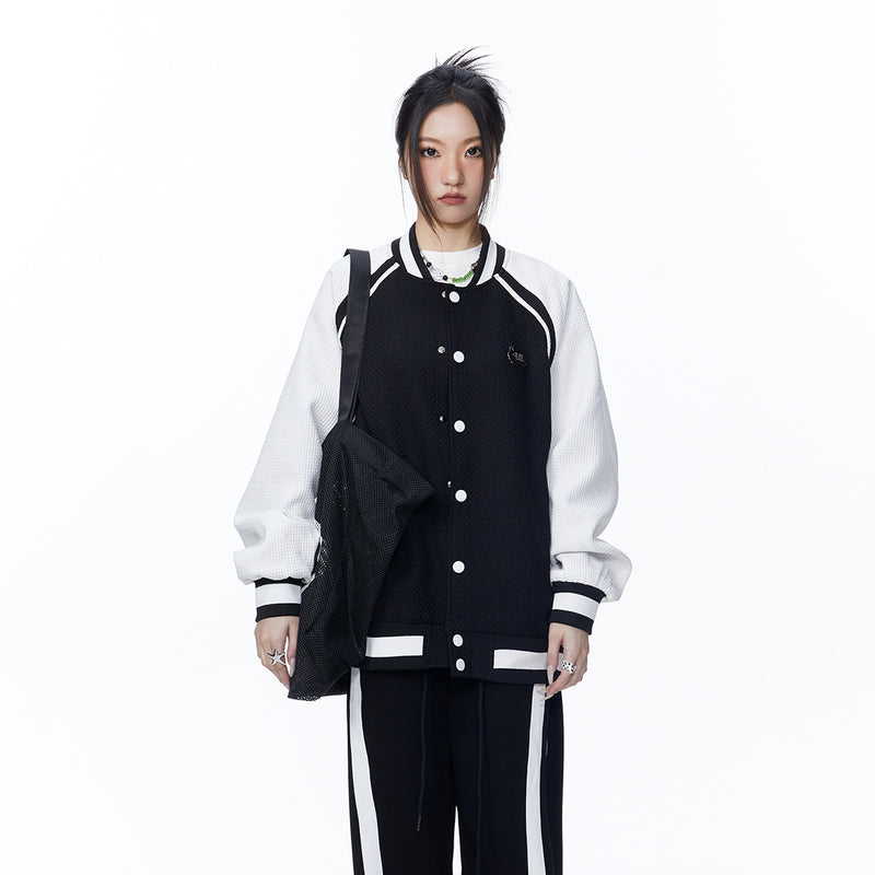 Unisex Jacket Autumn Waffle Coat