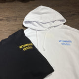 Vetements Hoodie VTM Gold Letters Printed Hoodie