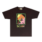 Gallery Dept T Shirt Retro Printed Loose Short-Sleeved Shirt