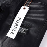 Purple Brand Jeans Black Worn Jeans