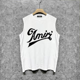 Amiri tank top with flowing letter print